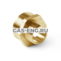 Ниппель редукционный НР/НР латунный, Pro Aqua купить в интернет-магазине промышленного оборудования в Санкт-Петербурге