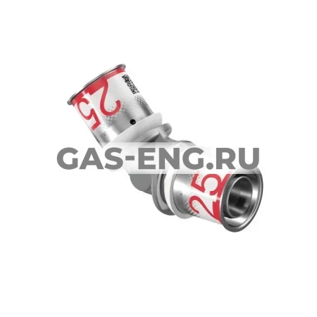 Угольник S-Press PLUS 45° латунный , Uponor купить в интернет-магазине промышленного оборудования в Санкт-Петербурге