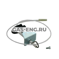 Электрод розжига в сборе с кабелем 310 мм CGG-2-18/24, CGG-2K-18/24, Wolf купить в интернет-магазине промышленного оборудования в Санкт-Петербурге