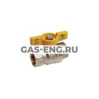 Кран шаровой с вн./вн. резьбой для газа R731G, Giacomini купить в интернет-магазине промышленного оборудования в Санкт-Петербурге Кран шаровой с вн./вн. резьбой для газа R731G, Giacomini купить в интернет-магазине промышленного оборудования в Санкт-Петербурге