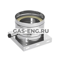 Пластина основания с боковым выпуском конденсата для дымохода, Jeremias DW06 купить в интернет-магазине промышленного оборудования в Санкт-Петербурге