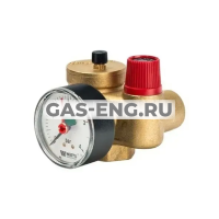 Группа безопасности котла KSG 30N латунная компактная, Watts купить в интернет-магазине промышленного оборудования в Санкт-Петербурге