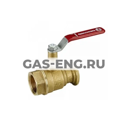 Шаровой кран латунный ВР, с выводом для насоса, Ду 40-50, Ру 35, ручка-рычаг, R285L, Giacomini купить в интернет-магазине промышленного оборудования в Санкт-Петербурге