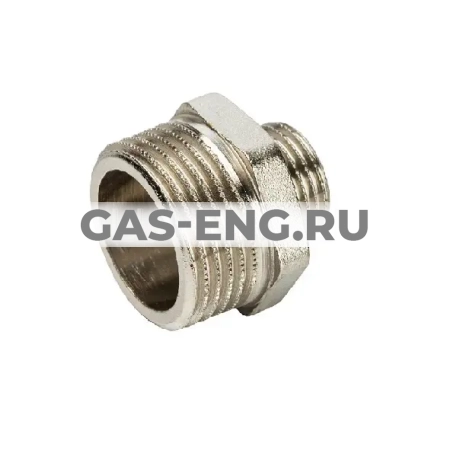 Ниппель редукционный никелированный переходной НР/НР, General Fittings купить в интернет-магазине промышленного оборудования в Санкт-Петербурге