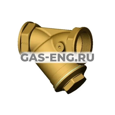 Фильтр сетчатый латунный муфтовый, F1141, Tecofi купить в интернет-магазине промышленного оборудования в Санкт-Петербурге