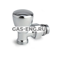 Ручной клапан для полотенцесушителя T25C, угловой, Giacomini купить в интернет-магазине промышленного оборудования в Санкт-Петербурге