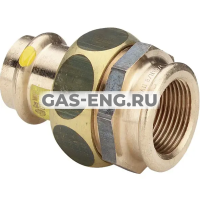 Соединительный элемент резьбовой разъемный Profipress G с SC-Contur ВР, модель 2652, Viega купить в интернет-магазине промышленного оборудования в Санкт-Петербурге