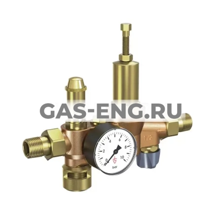 Предохранительная группа 669 pWK с редуктором давления, Goetze купить в интернет-магазине промышленного оборудования в Санкт-Петербурге