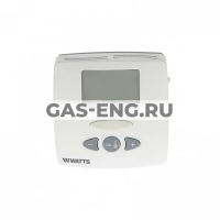 Термостат комнатный WFHT-LCD с ЖК дисплеем с датчиком пола, Watts купить в интернет-магазине промышленного оборудования в Санкт-Петербурге