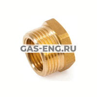 Футорка редукционная НР/ВР латунная, General Fittings купить в интернет-магазине промышленного оборудования в Санкт-Петербурге Футорка редукционная НР/ВР латунная, General Fittings купить в интернет-магазине промышленного оборудования в Санкт-Петербурге