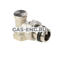 Клапан настроечный, угловой, с самоуплотняющимся кольцом, MVI купить в интернет-магазине промышленного оборудования в Санкт-Петербурге