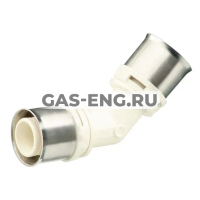 Угольник-пресс 45° alpex PPSU, Frankische купить в интернет-магазине промышленного оборудования в Санкт-Петербурге