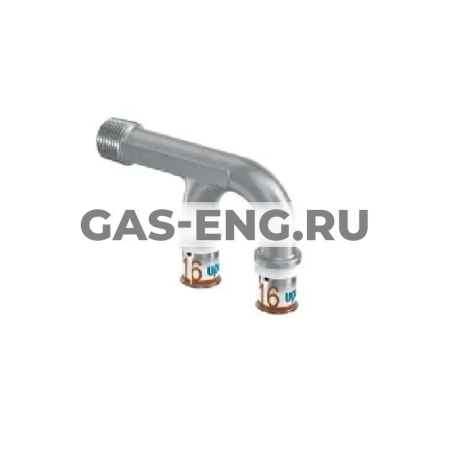 Водорозетка-пресс U-профиль НР S-Press Plus для встроенного смесителя, Uponor купить в интернет-магазине промышленного оборудования в Санкт-Петербурге