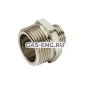 Ниппель редукционный никелированный переходной НР/НР, General Fittings купить в интернет-магазине промышленного оборудования в Санкт-Петербурге