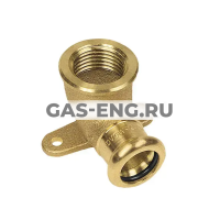 Водорозетка-пресс ВР бронза Purapress, тип 8472G, Sanha купить в интернет-магазине промышленного оборудования в Санкт-Петербурге