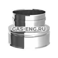 Переход dw - ew для дымохода (раструб), Jeremias EDW37AM купить в интернет-магазине промышленного оборудования в Санкт-Петербурге