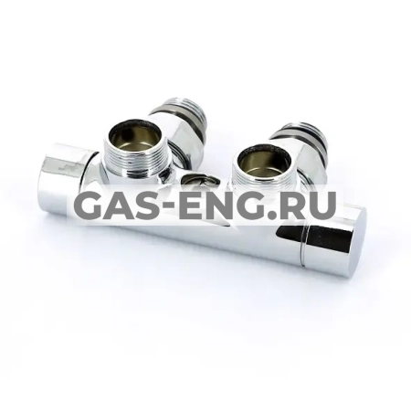 Узел нижнего подключения ручной, угловой с запорным клапаном, Carlo Poletti купить в интернет-магазине промышленного оборудования в Санкт-Петербурге