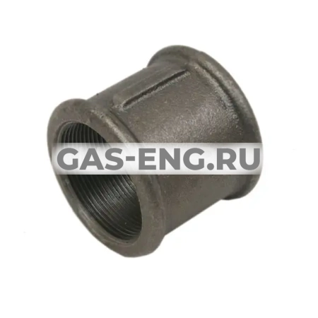Муфта с проходной резьбой черная, тип 272 купить в интернет-магазине промышленного оборудования в Санкт-Петербурге