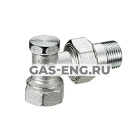 Запорно-регулирующий клапан R16TG/R16D2, угловой, Giacomini купить в интернет-магазине промышленного оборудования в Санкт-Петербурге