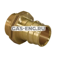 Штуцер Q&E латунный WIPEX с наружной резьбой, Uponor PE-Xa купить в интернет-магазине промышленного оборудования в Санкт-Петербурге Штуцер Q&E латунный WIPEX с наружной резьбой, Uponor PE-Xa купить в интернет-магазине промышленного оборудования в Санкт-Петербурге