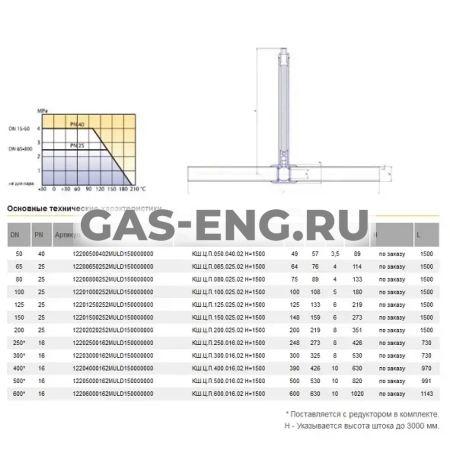 Шаровой стальной кран для жидкости сварка/сварка с удлиненным штоком для подземной установки, полнопроходной, Ду 50-600, Ру 16-40, LD купить в интернет-магазине промышленного оборудования в Санкт-Петербурге