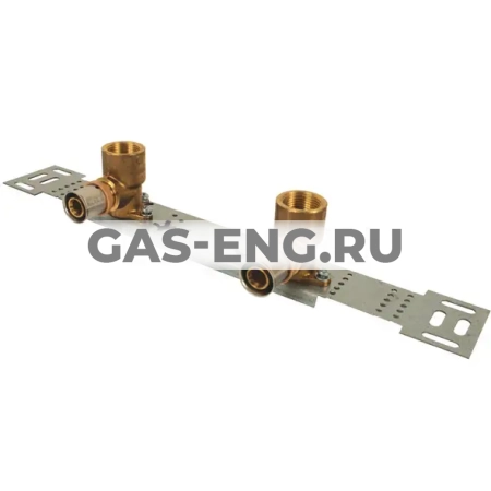 Комплект водорозеток-пресс на крепежной планке, Sanha купить в интернет-магазине промышленного оборудования в Санкт-Петербурге