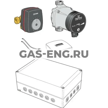 Модуль для дополнительного контура отопления ECS, NIBE купить в интернет-магазине промышленного оборудования в Санкт-Петербурге