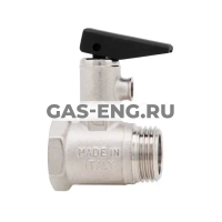 Предохранительный клапан стальной НР-ВР, 8,5 бар, с курком, для ЭВН, Multi-Fit, Itap 367 купить в интернет-магазине промышленного оборудования в Санкт-Петербурге Предохранительный клапан стальной НР-ВР, 8,5 бар, с курком, для ЭВН, Multi-Fit, Itap 367 купить в интернет-магазине промышленного оборудования в Санкт-Петербурге