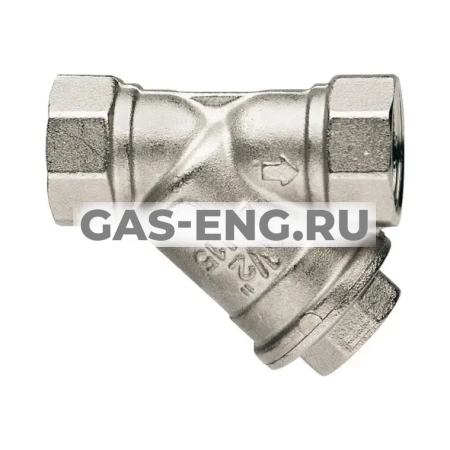 Фильтр косой никел. латунь ВР, 500 мкм, Multi-Fit, Itap, 193 купить в интернет-магазине промышленного оборудования в Санкт-Петербурге