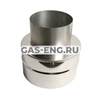 Переход dw - ew для дымохода, Jeremias EDW37A купить в интернет-магазине промышленного оборудования в Санкт-Петербурге