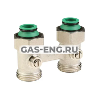 Узел нижнего подключения прямой, с шаровым затвором, MVI купить в интернет-магазине промышленного оборудования в Санкт-Петербурге