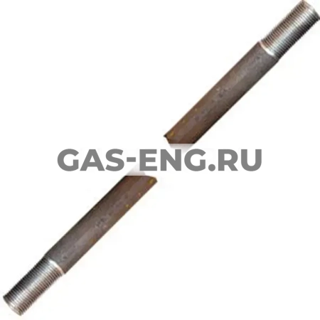 Отрезки труб ВГП неоцинкованные, с резьбой, ГОСТ 3262-75 купить в интернет-магазине промышленного оборудования в Санкт-Петербурге