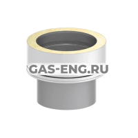 Переход ew - dw для дымохода, Jeremias EDW37 купить в интернет-магазине промышленного оборудования в Санкт-Петербурге