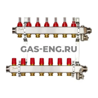 Коллекторная группа с расходомерами и кронштейнами SSM-F, Danfoss купить в интернет-магазине промышленного оборудования в Санкт-Петербурге