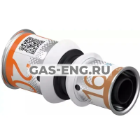 Муфта-пресс S-Press Plus PPSU редукционная, черная, Uponor MLC купить в интернет-магазине промышленного оборудования в Санкт-Петербурге