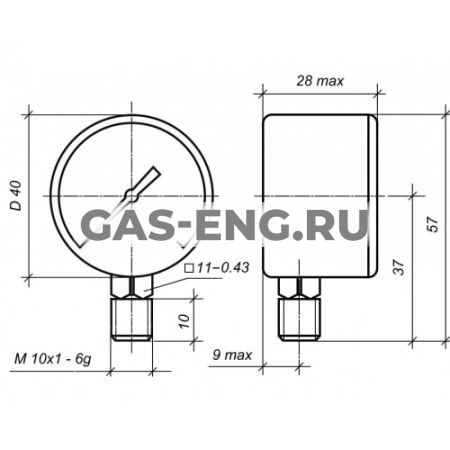 Манометры технические ДМ2018 купить в интернет-магазине промышленного оборудования в Санкт-Петербурге