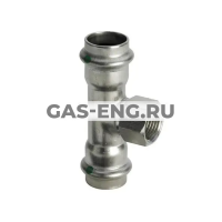 Тройник Sanpress Inox с SC-Contur ВПр-ВР, модель 2317.2, Viega купить в интернет-магазине промышленного оборудования в Санкт-Петербурге Тройник Sanpress Inox с SC-Contur ВПр-ВР, модель 2317.2, Viega купить в интернет-магазине промышленного оборудования в Санкт-Петербурге