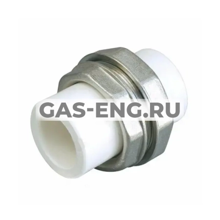 Разъемное соединение PPR трубное наруж/наруж, RTP (РосТурПласт) купить в интернет-магазине промышленного оборудования в Санкт-Петербурге