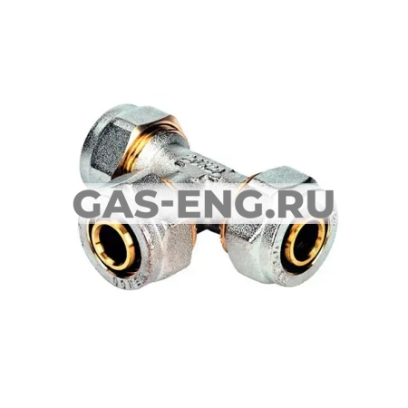 Тройник обжимной латунный редукционный, Henco купить в интернет-магазине промышленного оборудования в Санкт-Петербурге