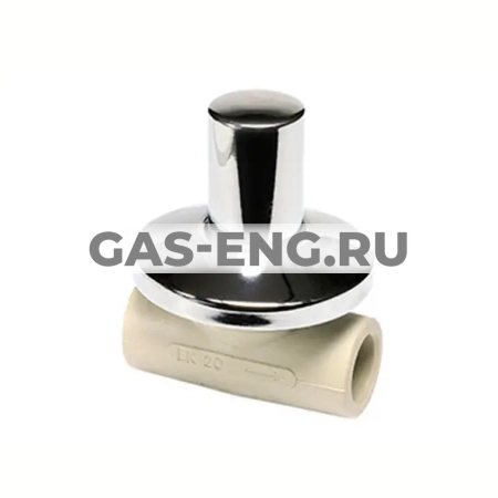 Вентиль проходной PPR, под штукатурку, Wavin Ekoplastik купить в интернет-магазине промышленного оборудования в Санкт-Петербурге Вентиль проходной PPR, под штукатурку, Wavin Ekoplastik купить в интернет-магазине промышленного оборудования в Санкт-Петербурге