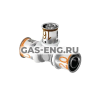 Тройник-пресс S-Press (Plus) редукционный латунный, Uponor MLC купить в интернет-магазине промышленного оборудования в Санкт-Петербурге