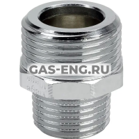 Ниппель укороченный редукционный НР-НР, бронзовый, хромированный, модель 3247, Viega купить в интернет-магазине промышленного оборудования в Санкт-Петербурге
