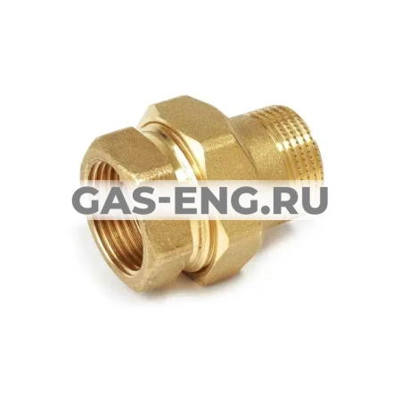 Разъемное соединение прямое ВР/НР латунное, нехромированное, R18SP, Giacomini купить в интернет-магазине промышленного оборудования в Санкт-Петербурге