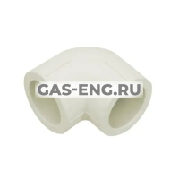 Угольник PPR 90°, БЕЛЫЙ, Pro Aqua купить в интернет-магазине промышленного оборудования в Санкт-Петербурге Угольник PPR 90°, БЕЛЫЙ, Pro Aqua купить в интернет-магазине промышленного оборудования в Санкт-Петербурге