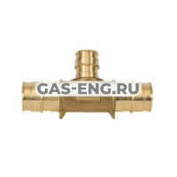 Тройник Q&E латунный редукционный, Uponor РЕ-Хa (Wirsbo) купить в интернет-магазине промышленного оборудования в Санкт-Петербурге Тройник Q&E латунный редукционный, Uponor РЕ-Хa (Wirsbo) купить в интернет-магазине промышленного оборудования в Санкт-Петербурге