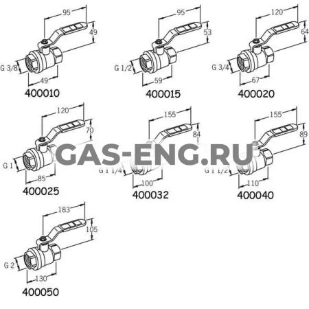 Шаровой латунный кран ВР-ВР полнопроходной, с рукояткой, Ду 15-50 Ру 25, Oras DZR купить в интернет-магазине промышленного оборудования в Санкт-Петербурге