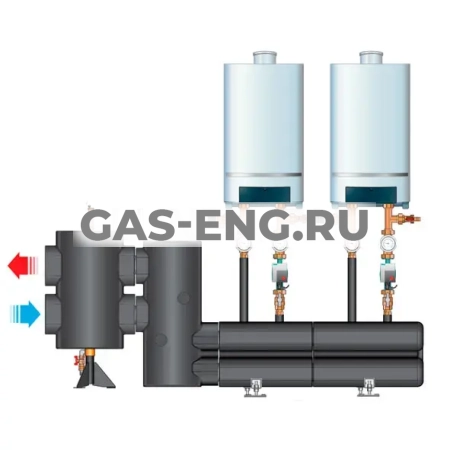 Каскадная система для настенных котлов до 700 кВт, Meibes купить в интернет-магазине промышленного оборудования в Санкт-Петербурге