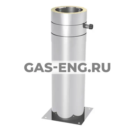 Опорный патрубок-телескоп 60-520 мм для дымохода, с элементом edw06, Jeremias EDW03 купить в интернет-магазине промышленного оборудования в Санкт-Петербурге