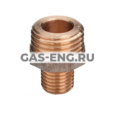 Ниппель укороченный редукционный НР-НР, бронзовый, модель 3247, Viega купить в интернет-магазине промышленного оборудования в Санкт-Петербурге
