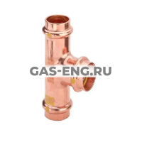 Тройник пресс медь Profipress G Модель 2618, Viega купить в интернет-магазине промышленного оборудования в Санкт-Петербурге Тройник пресс медь Profipress G Модель 2618, Viega купить в интернет-магазине промышленного оборудования в Санкт-Петербурге